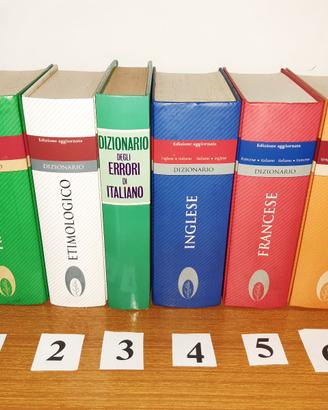 Dizionari Italiano, Inglese, Francese, Spagnolo