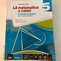 Libro la matematica a colori 5