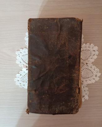 Antico libro raro "Martyrologium Romanum" - 1736.