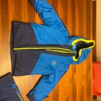 Tuta sci bambino 580 azzurra