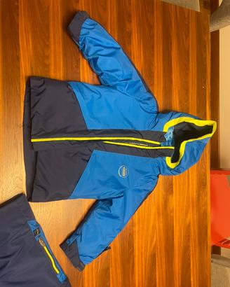 Tuta sci bambino 580 azzurra