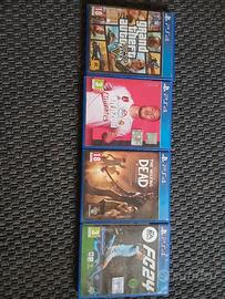 lotto giochi ps4,prezzi in descrizione 
