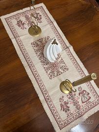 Runner da tavolo bicolore