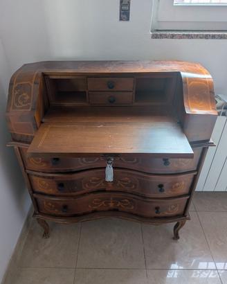 Cassettiera scrittoio ribaltina