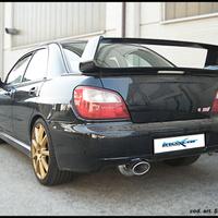 Linea Scarico Sportivo Inoxcar Subaru Impreza