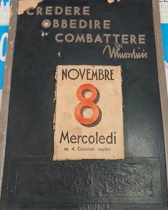Calendario anni 30 