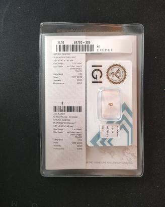 Diamanti naturali certificati IGI