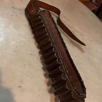 Cartuccera in pelle