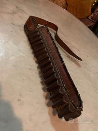 Cartuccera in pelle