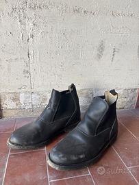 Stivaletti equitazione (numero 38) con gambali