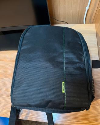 Zaino materiale fotografico