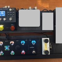 Boss GT 1000 Core con pedaliera midi Paint Audio