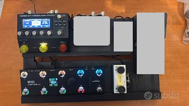 Boss GT 1000 Core con pedaliera midi Paint Audio