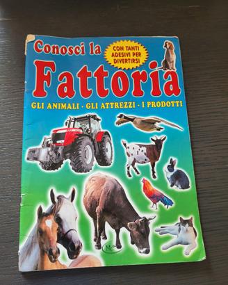 Libro per bambini Conosci la fattoria