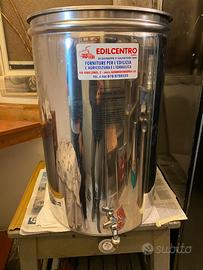 Contenitori in acciaio inox per olio