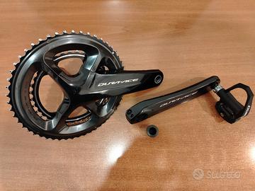 Guarnitura shimano durace 9100 