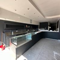 Bancone Bar ORION con vani e cassetti refrigerati