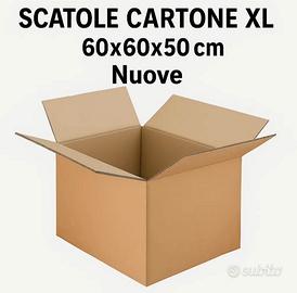 Scatole Cartone XL Doppia Onda L60xP60xH50 cm
