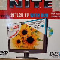 Tv 19 pollici con lettore DVD integrato