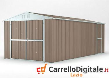 Box garage auto in Acciaio 327x611 19mq tortora