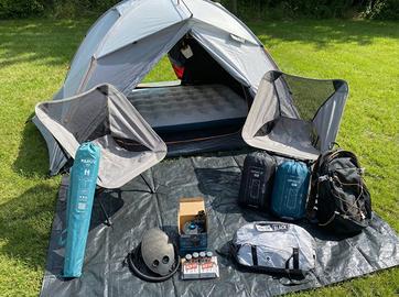 Kit Campeggio Completo - Tenda Forclaz MT500 F&B