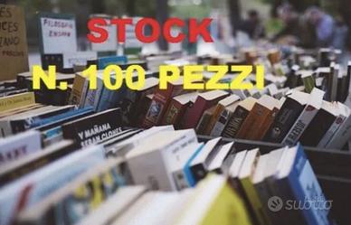 STOCK DI 100 LIBRI IDEALI MERCATINI E BANCARELLE