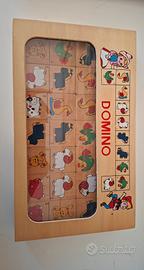 Gioco in legno domino