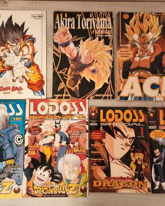 Lotto collezione 7 riviste Dragon Ball