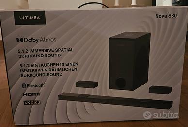 Soundbar Ultimea Nova S80, 5.1.2, 510w, Dolby Atmo