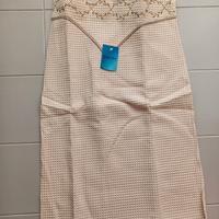 Pareo/asciugamano donna LINEA ORO nido d'ape 