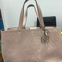 Borsa rosa antico armani come nuova