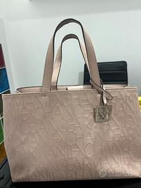 Borsa rosa antico armani come nuova