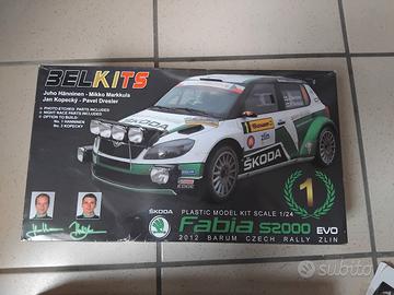 Modellino Belkits Skoda Fabia S2000 Wrc 