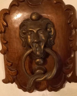 battente porta in bronzo
