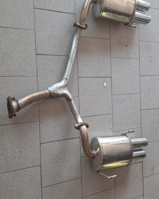 scarico posteriore inoxcar subaru impreza wrx sti