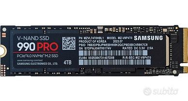 SAMSUNG NVME  990 PRO 4T