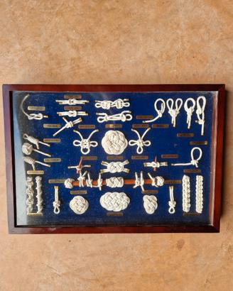 Quadro con nodi marinari