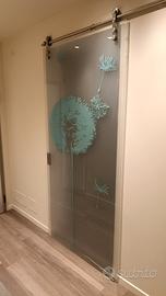 Porte scorrevoli vetro