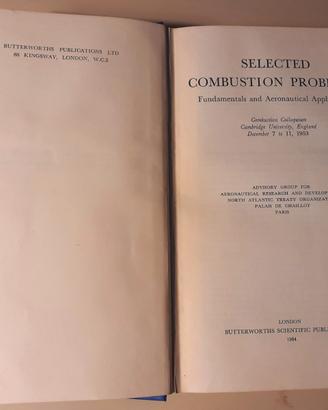 Manuale collezionismo Selected combustion problems