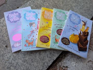 Lotto 5 Libri in Inglese Bambini "Bake a Wish"