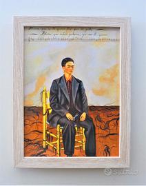 Quadro con cornice Frida Kahlo con cornice
