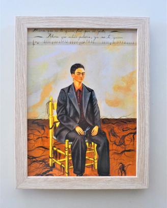 Quadro con cornice Frida Kahlo con cornice