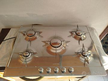 piano cottura SMEG full inox