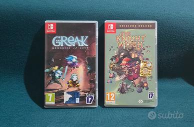 Greak + The Knight Witch Switch Nintendo Coppia