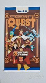 Burger King's Quest. Week 8. Bustina nuova