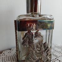 Porta profumo Liberty vintage con bottiglie vetro