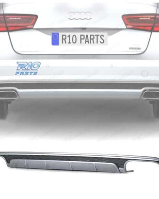 DIFFUSORE AUDI A6 S LINE 16-18 LOOK S6