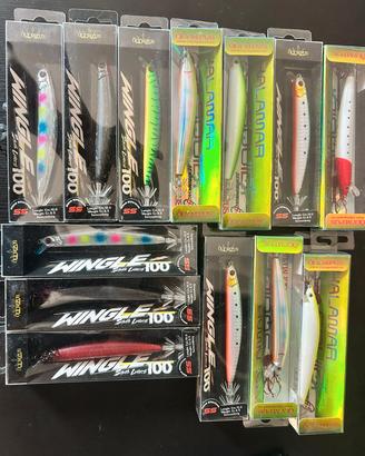 13 artificiali traina al calamaro