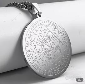 Collana amuleto sette arcangeli
