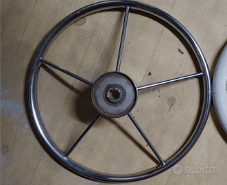 Volante nautico inox